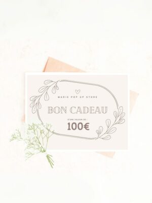 Bon cadeau 100€