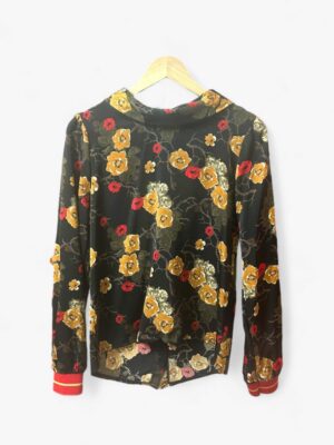 Blouse fleurie - S